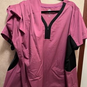 Healing hands purple label scrub set